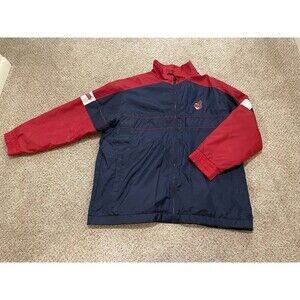 Vintage Rare 90s Cleveland Indians STARTER Jacket Men's XL Wahoo Baseball MLB